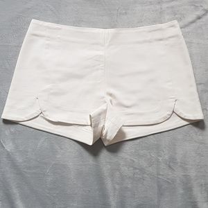 ZARA Basic White Shorts